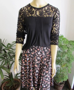 Blusa com renda
