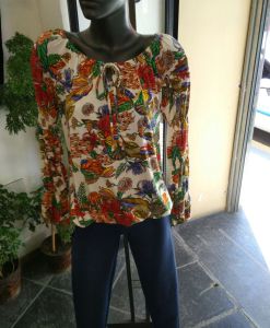 Blusa Manga Longa c/ estampa
